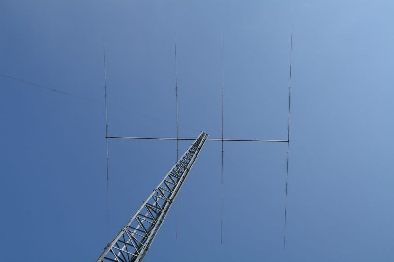 HA7T yagi antennája 7 MHz-re