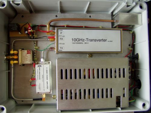 10 GHz transverter made by HA1YA