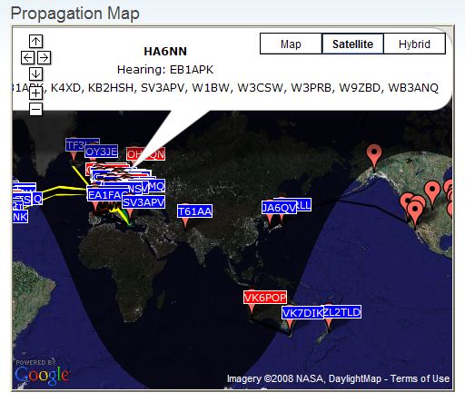 HA6NN is heard by USA stations on 10 MHz this evening