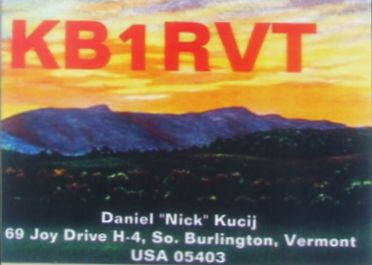 QSL from KB1RVT to HA6NM for the very first HA-USA QSO on HO-68 satellite